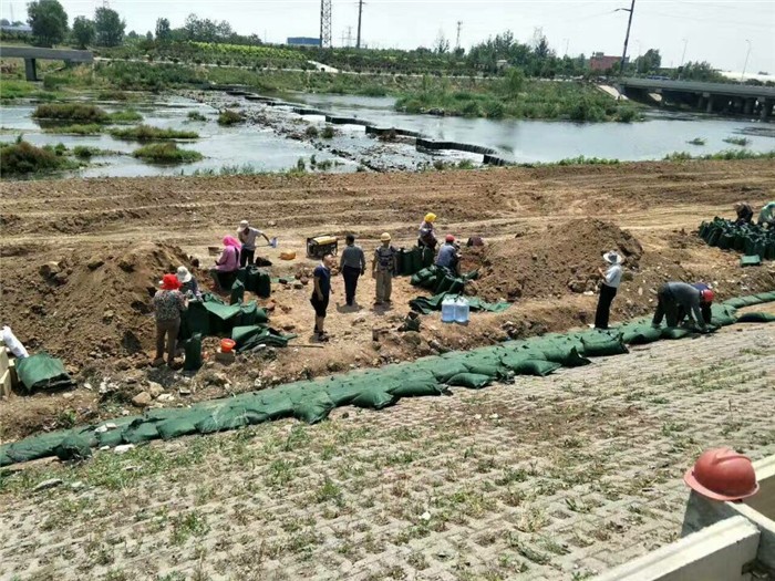丰台河道治理修复生态袋