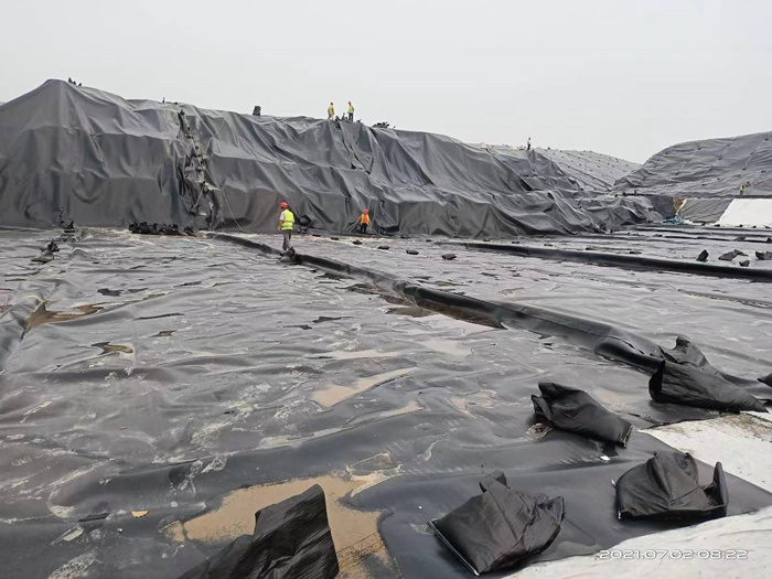 HDPE土工膜在飞灰填埋场的作用